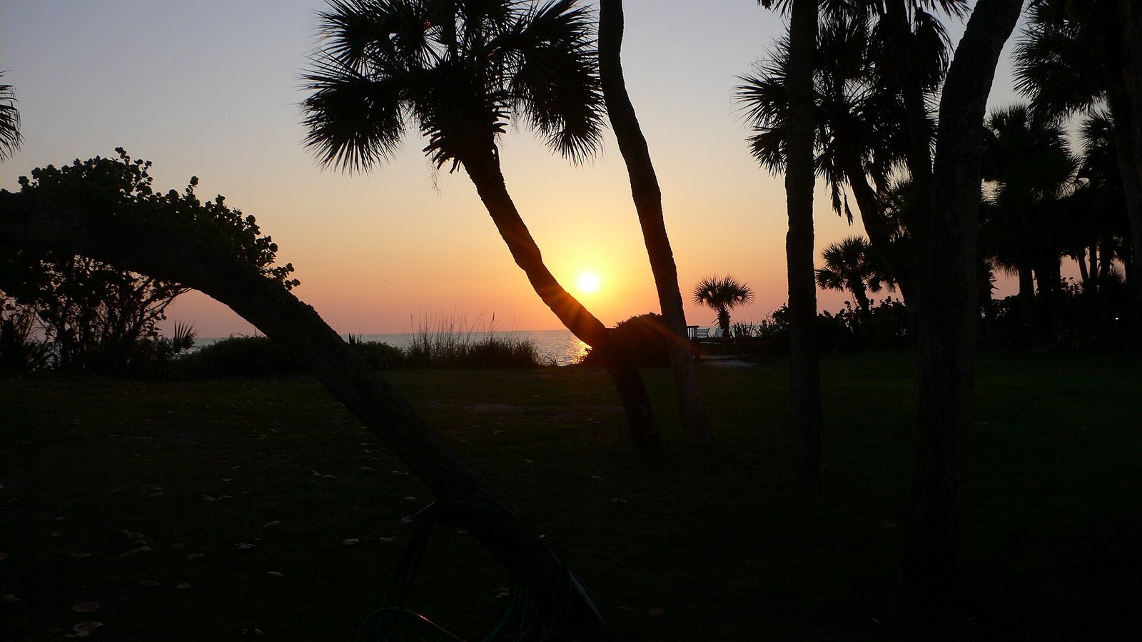 Sunset over the Gulf at Manasota Key